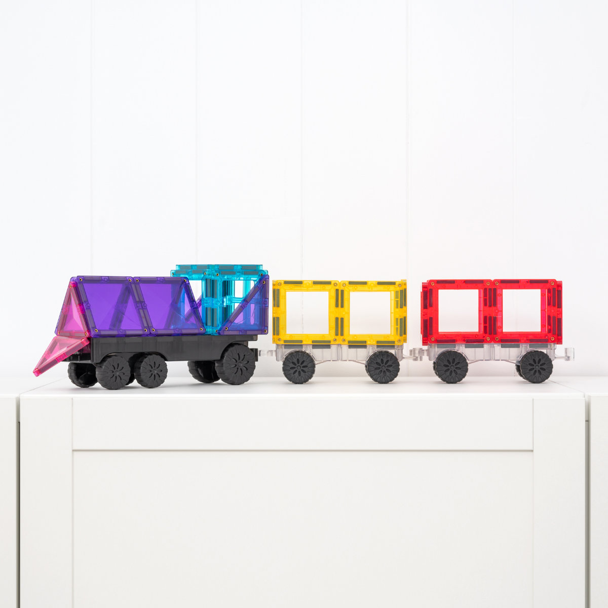Connetix Magnetbausteine Bright Transport Pack – 50 Teile