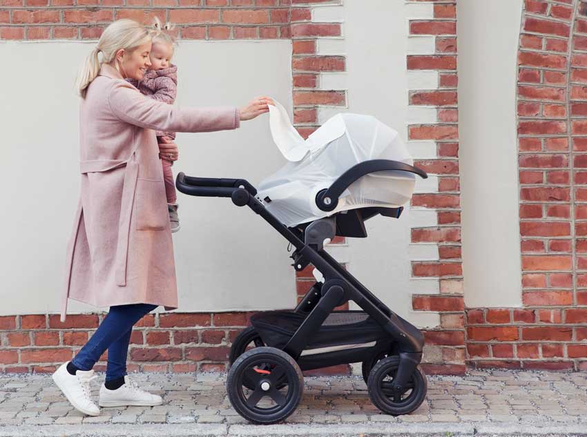 BeSafe insect and sun protection for Besafe iZi Go baby car seats