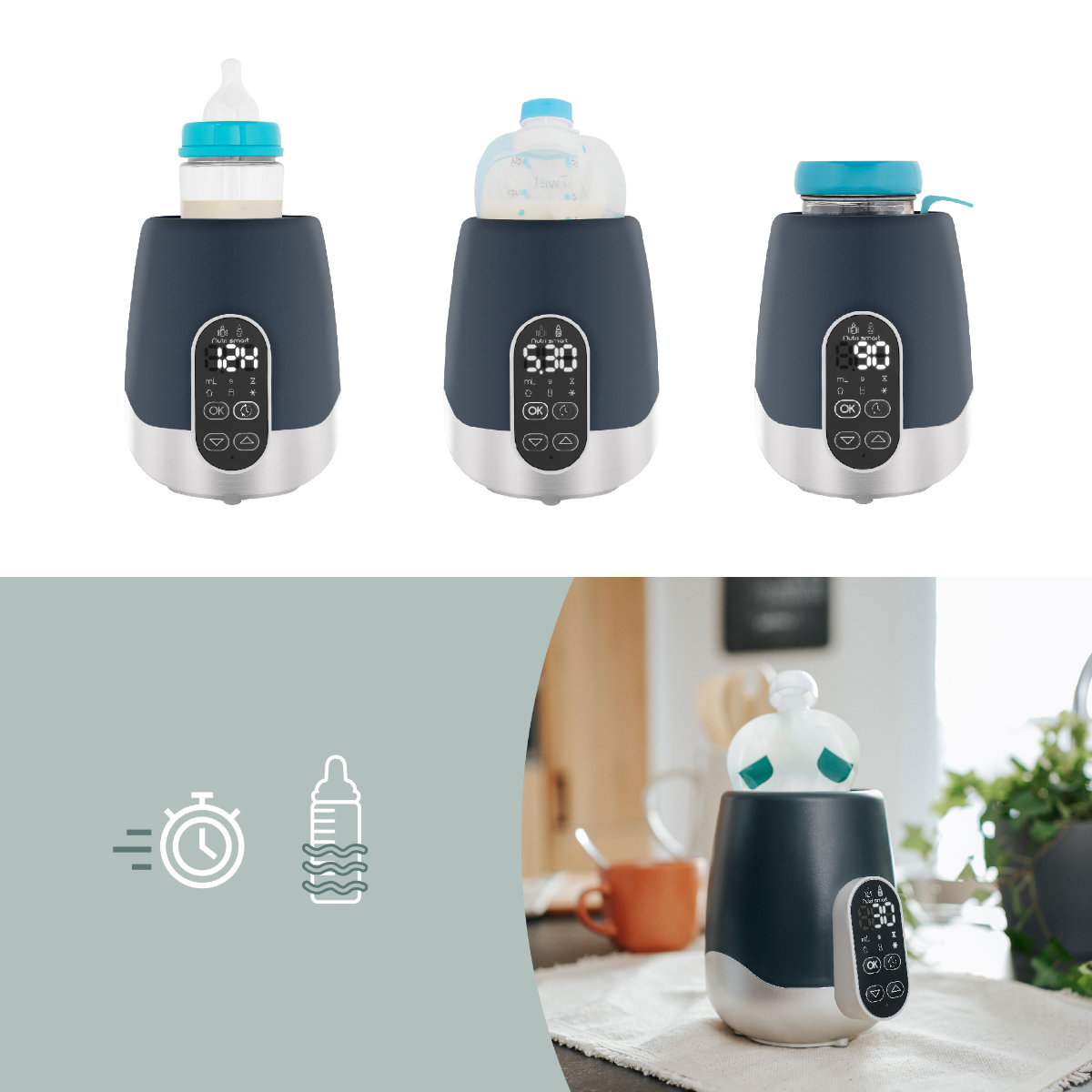Babymoov Flaschenwärmer NutriSmart