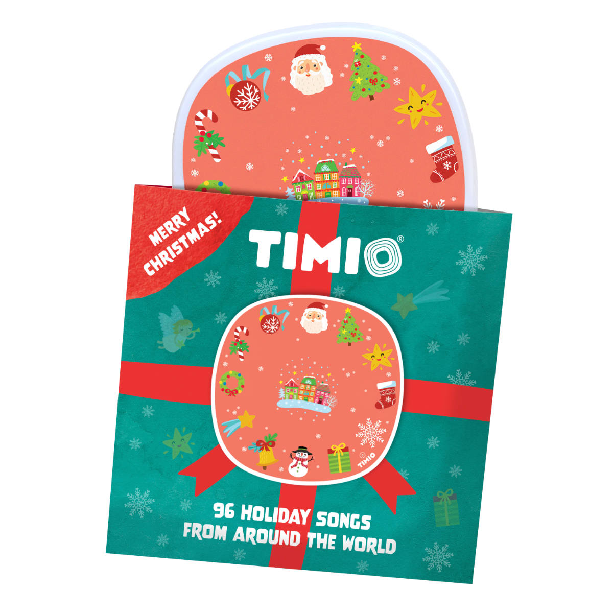TIMIO Disc Set Kinderreime & Märchen in Rot - Vorderansicht