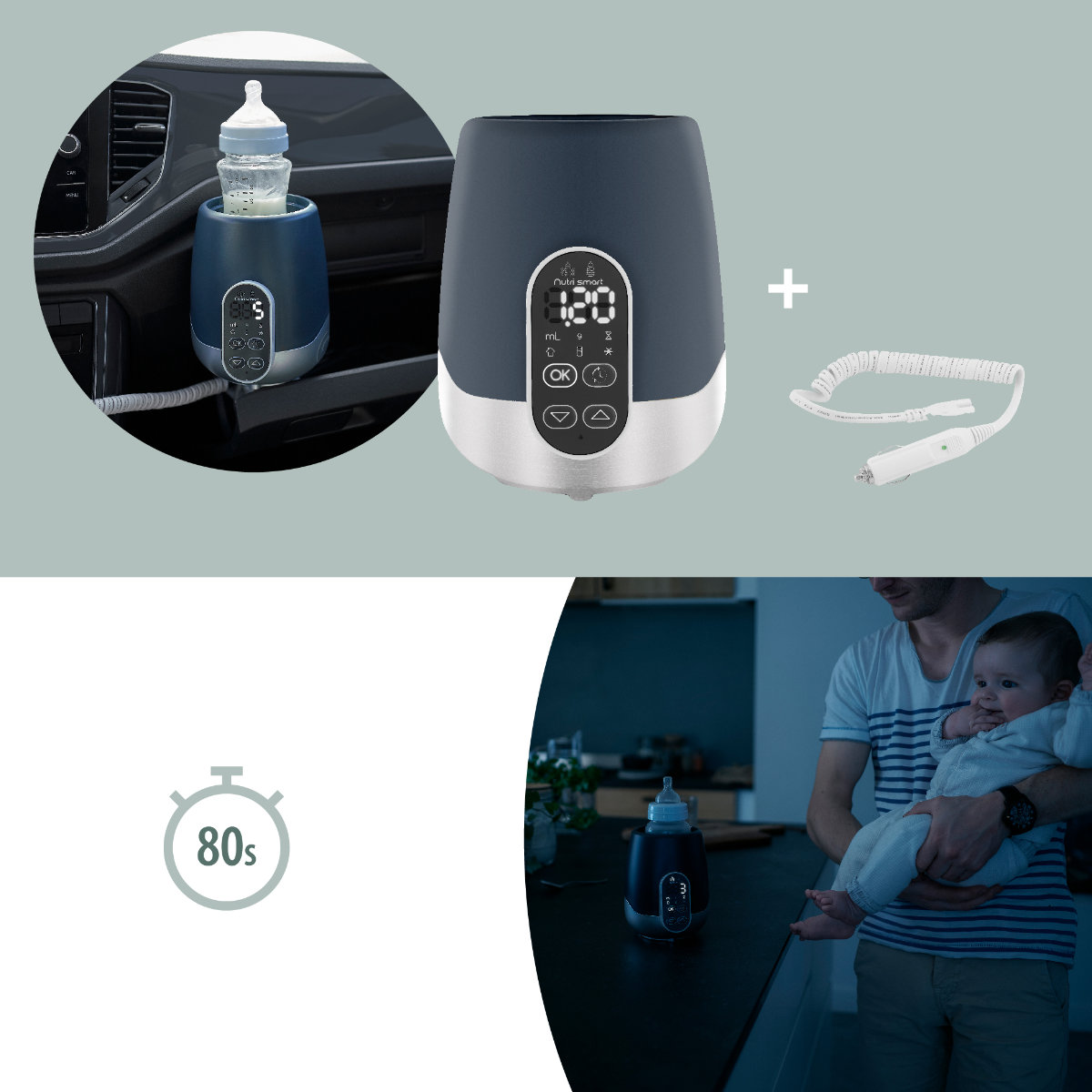 Babymoov Flaschenwärmer NutriSmart