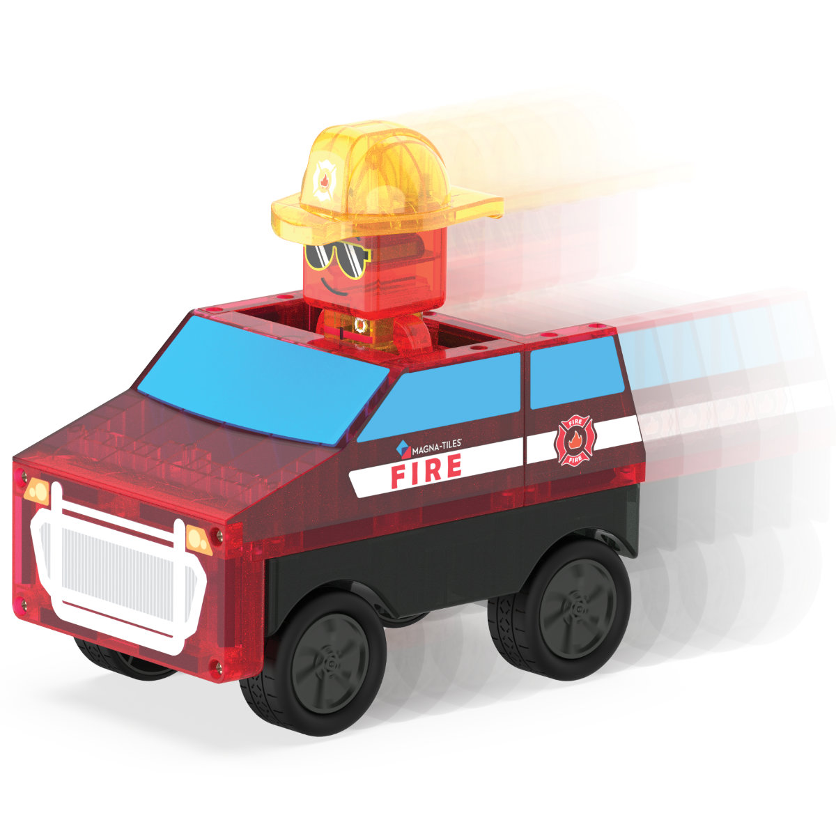Magna-Tiles Fire Rescue – 27-Piece