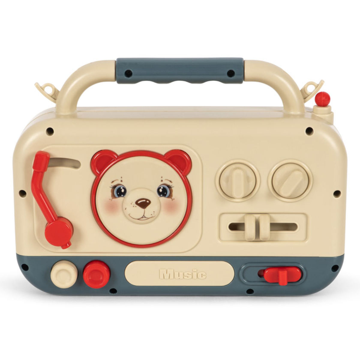 Konges Sløjd Interactive Baby Radio – Motor Skill Toy from 12 Months