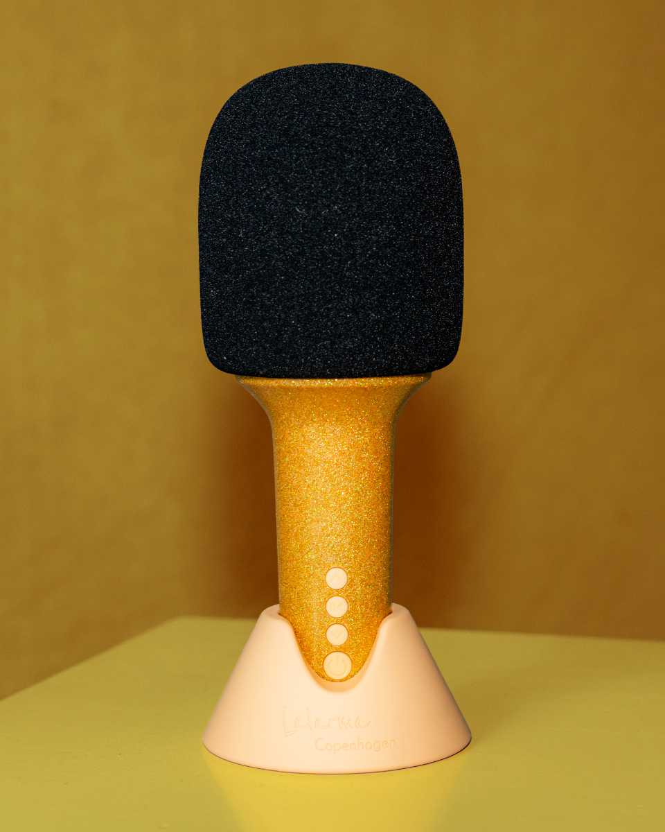 Lalarma Glitter Groove Karaoke Microphone