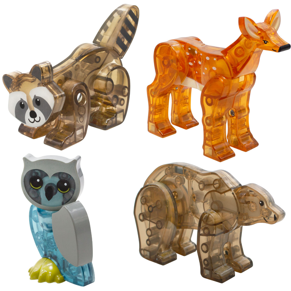 Magna-Tiles Forest Animals – 25 Pieces