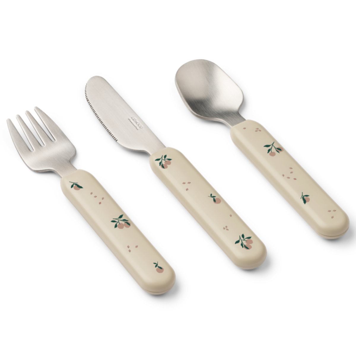 Liewood Adriana Kinderbesteck-Set aus Edelstahl, 3-teilig