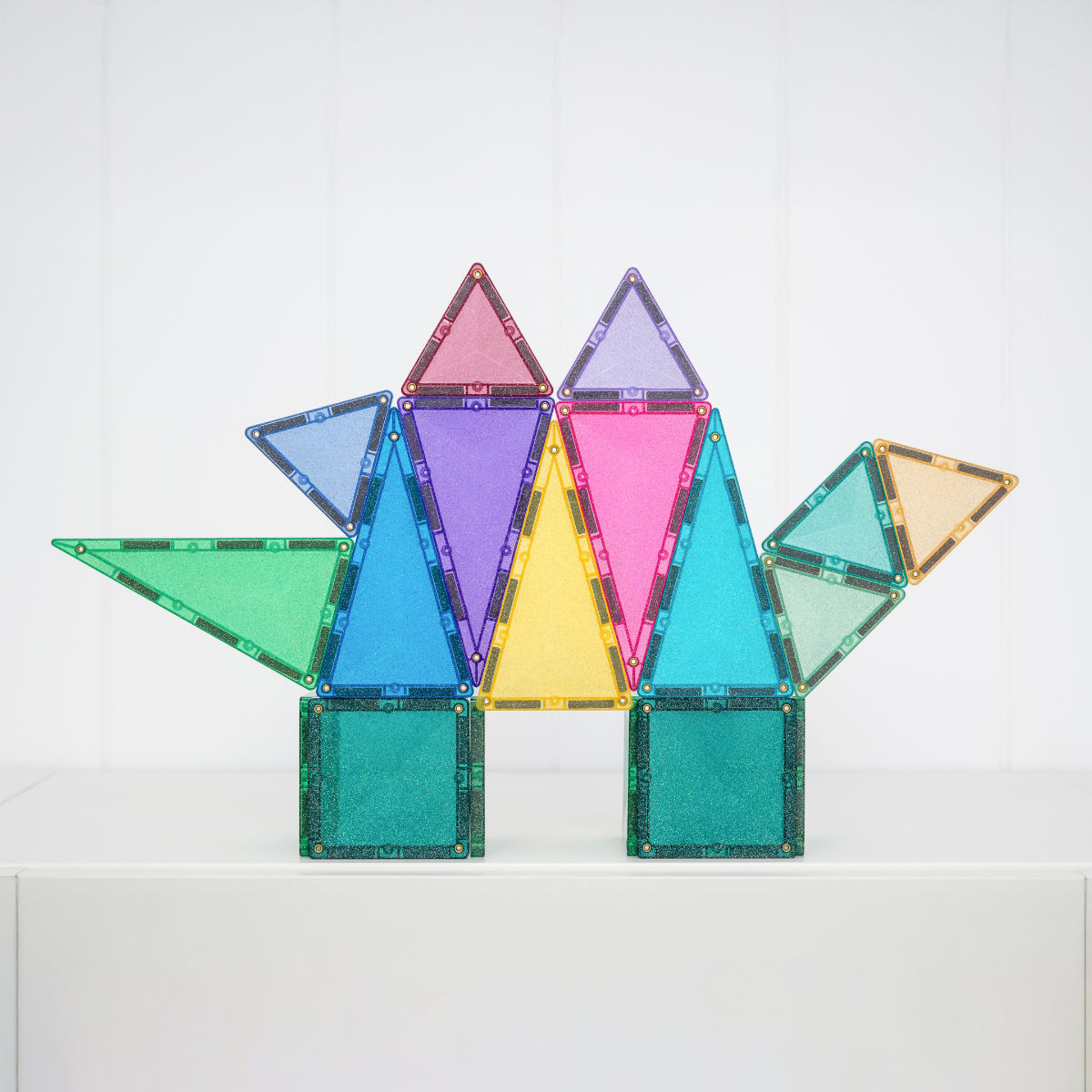 Connetix Magnetbausteine Castle Glitter Pack – 48 Teile