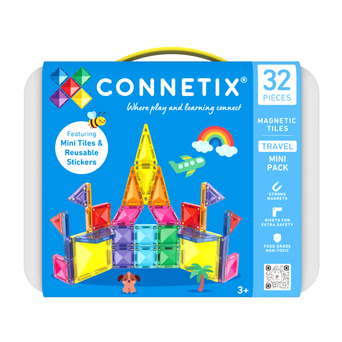 Connetix Magnetbausteine Travel Mini Pack - 32 Teile