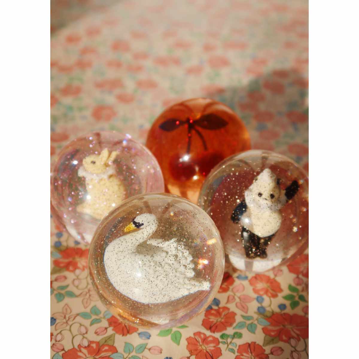 Konges Sløjd Bouncy Balls with Glitter & 3D Figures