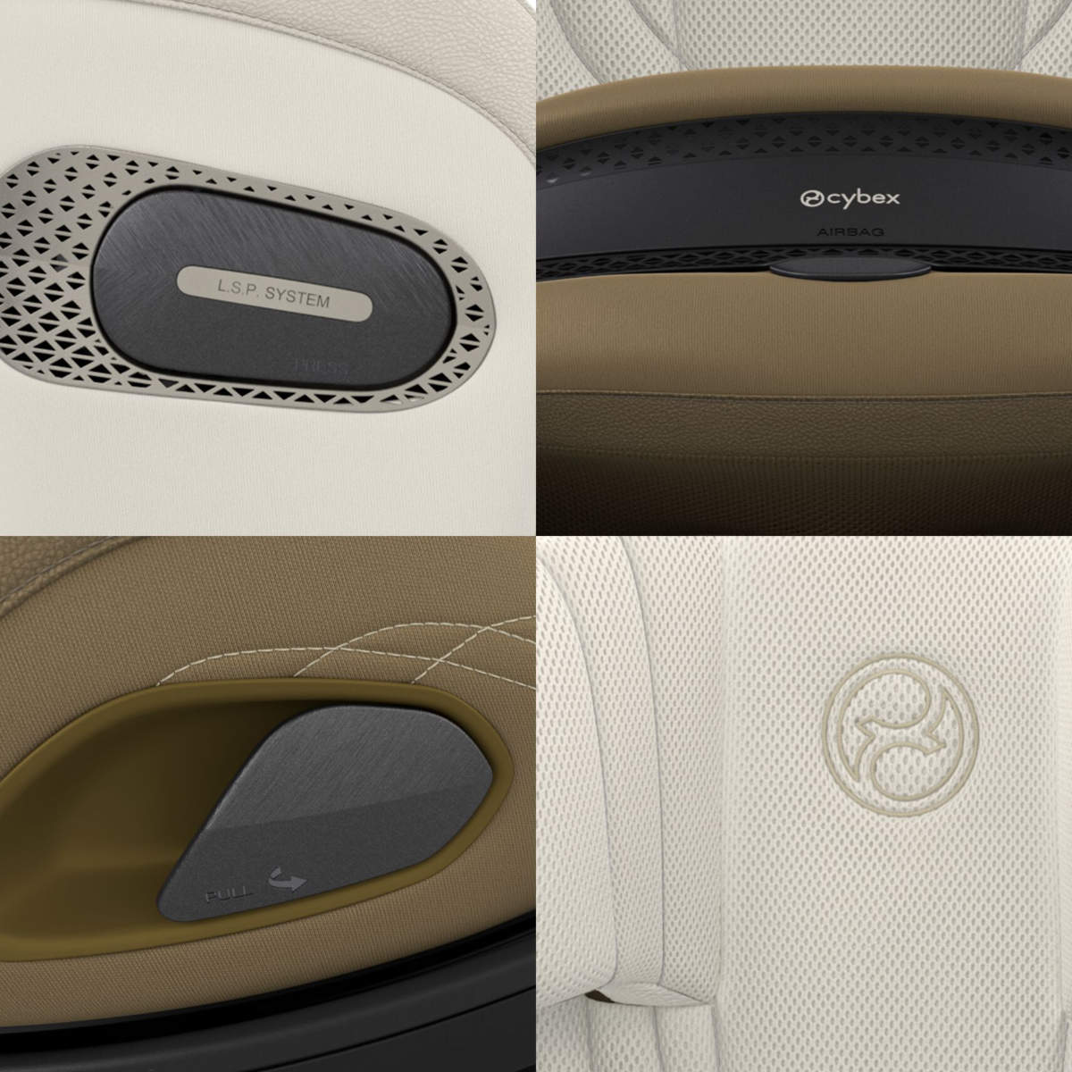 Cybex Anoris S Airbag i-Size Car Seat (15 Months–7 Years)
