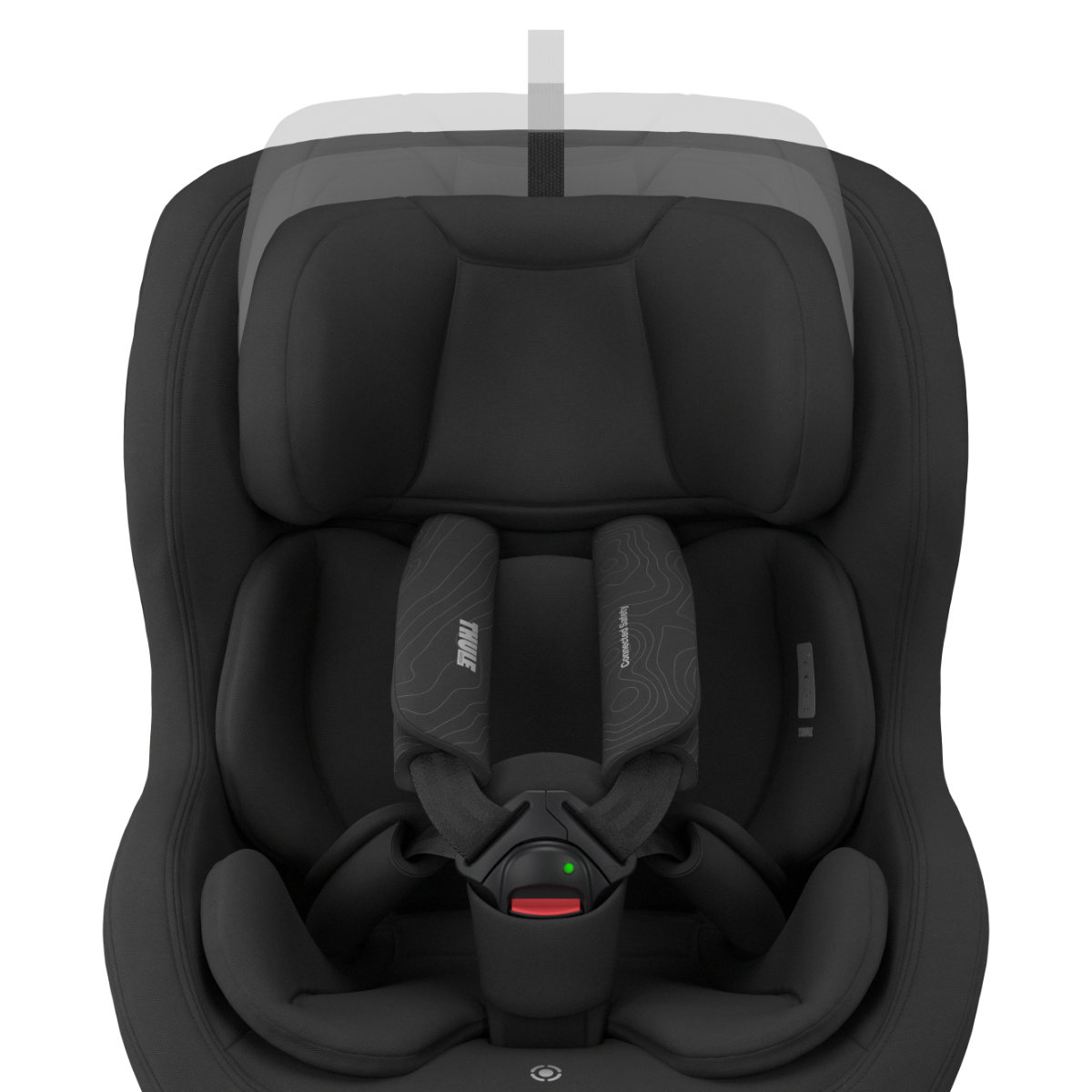 Thule Kindersitz in Schwarz - Draufsicht
