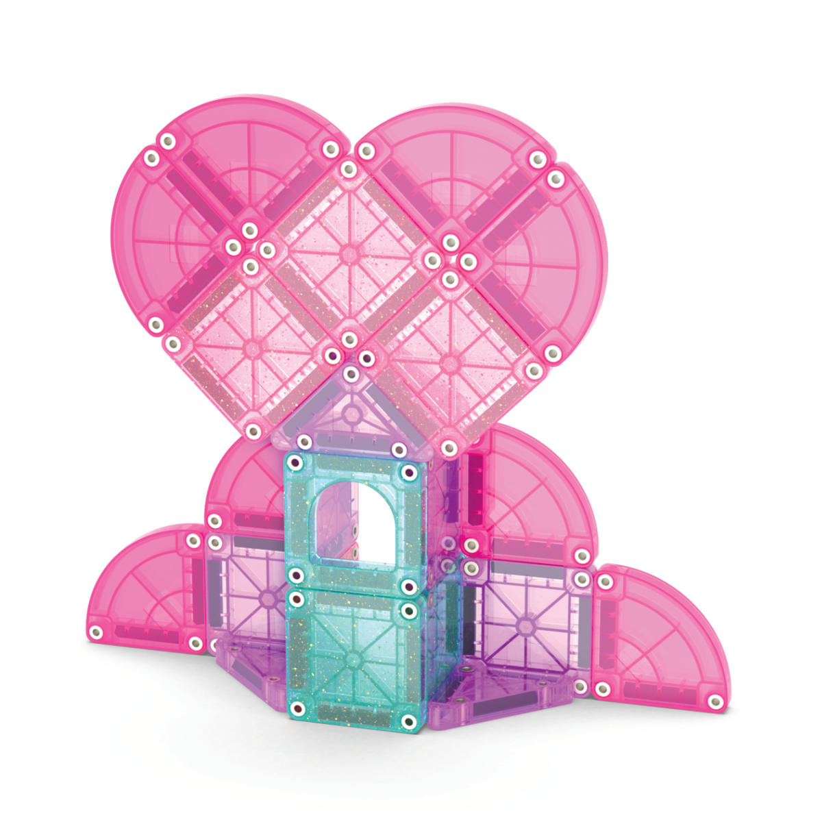 Magna-Tiles microMAGS Heart to Heart Reiseset - 26 Teile