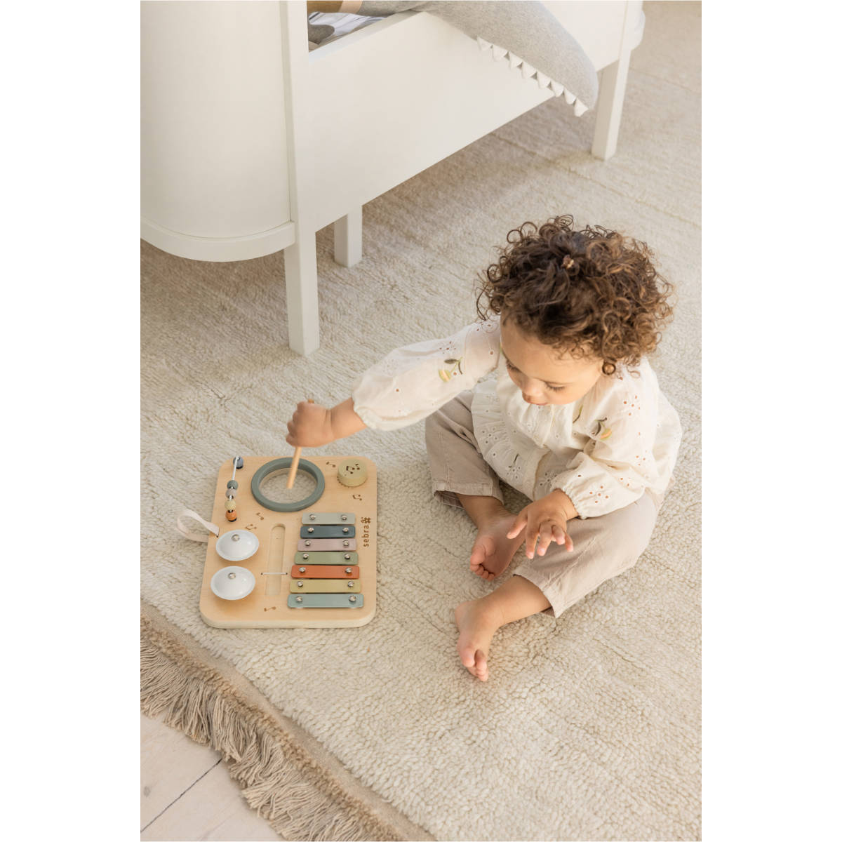 Sebra Wooden Activity Board – Music