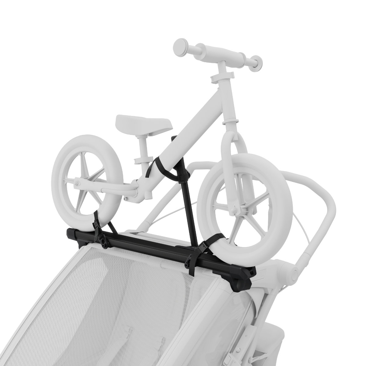 Thule Chariot 2 Laufradhalter Schwarz - Detailansicht