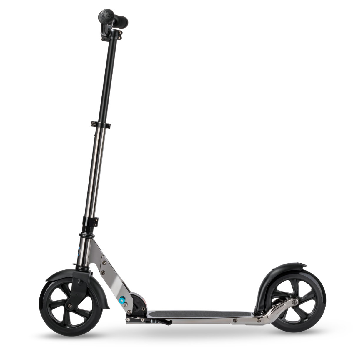 Micro Classic Neochrome Black – Foldable Scooter for Teens & Adults