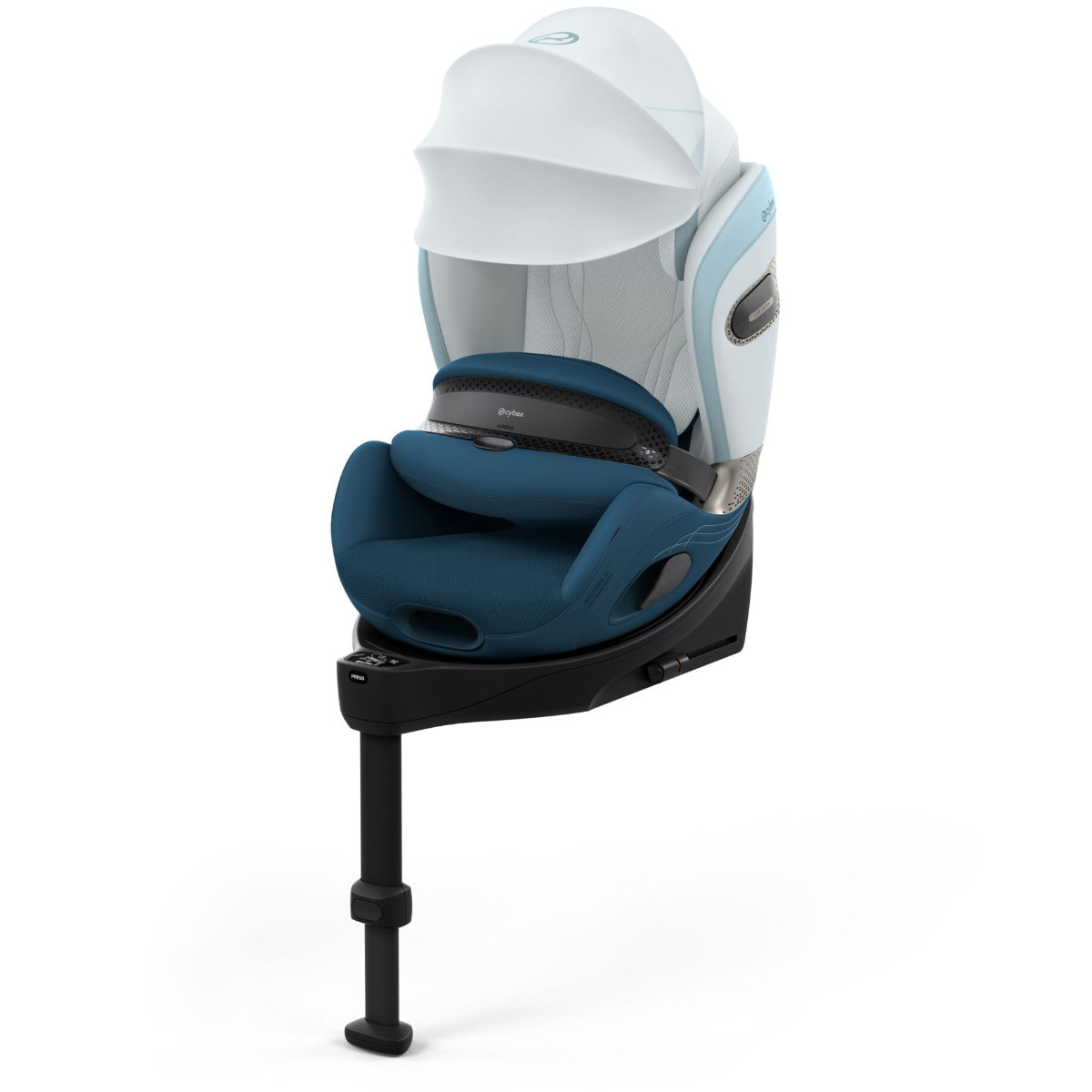 Cybex Anoris Si Airbag i-Size Kindersitz (15 Monate–7 Jahre) mit integrierter Basisstation