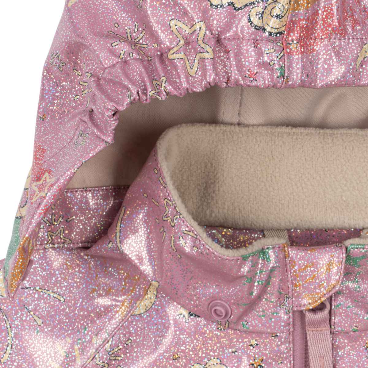 Konges Sløjd Calina Regenset KS105701-M in Rosa - Detailansicht