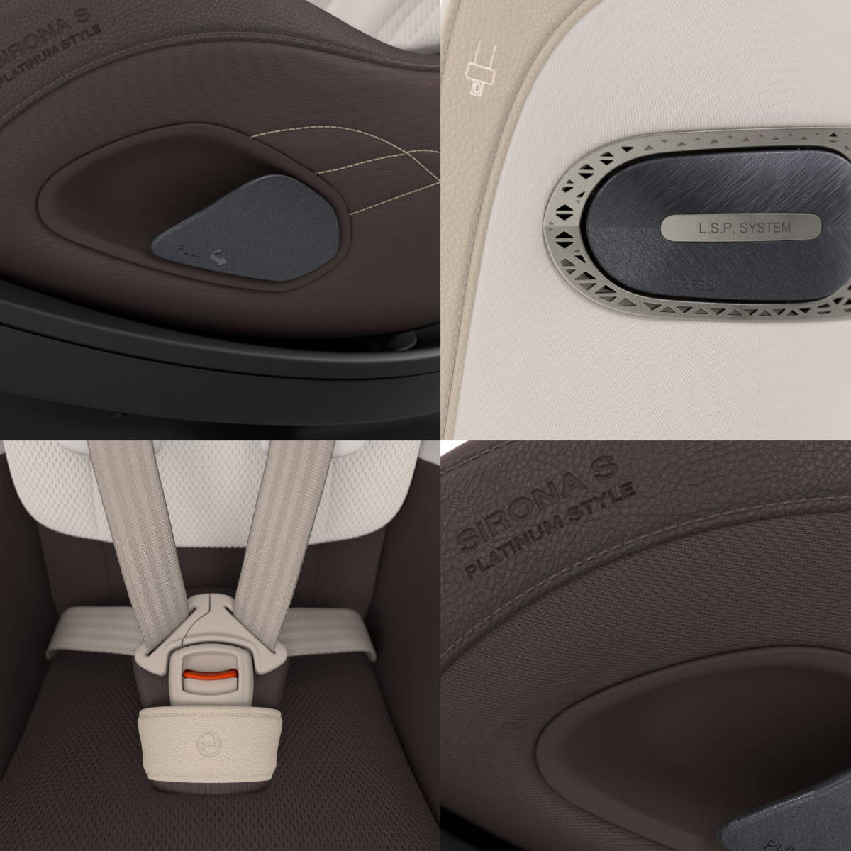 Cybex Sirona S i-Size Kindersitz (3 Monate–4,5 Jahre)