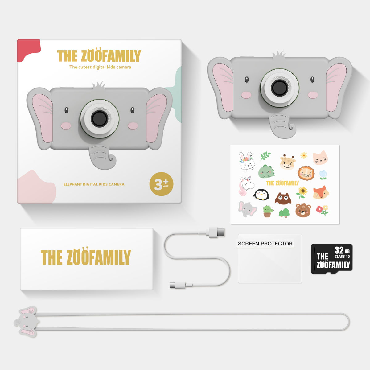 The Zoofamily Zoo Friends C1 Kids Camera