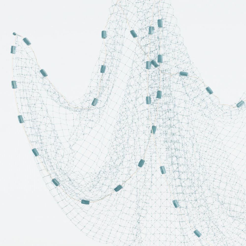 KAOS Klapp Sicherheitsbügel & Tablett, aus recycelten Fischnetzen