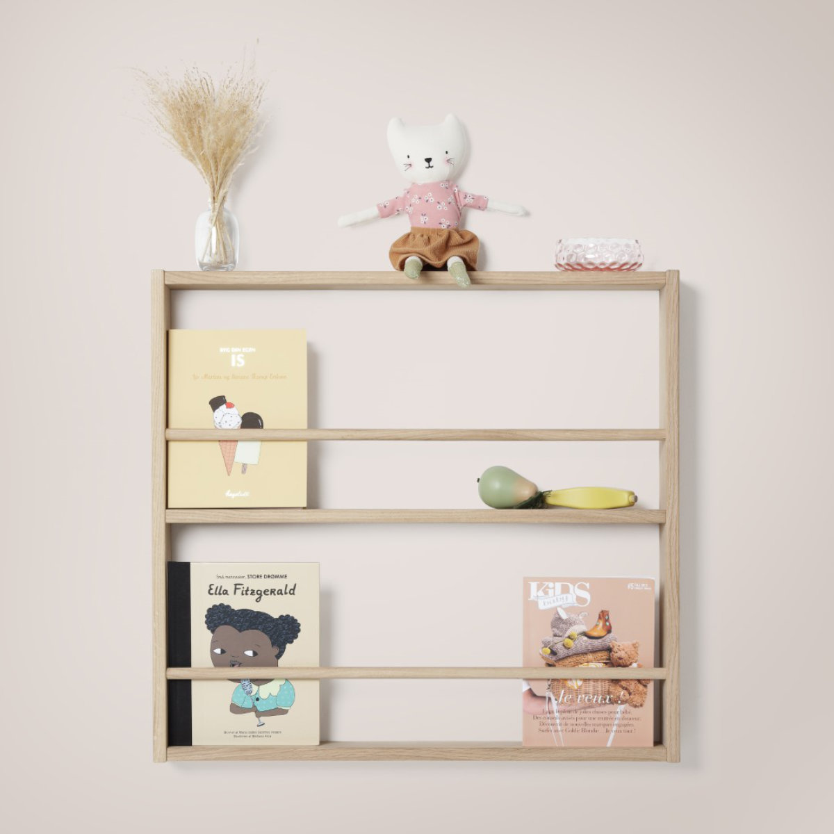 KAS Copenhagen Wall Shelf Eli Oak
