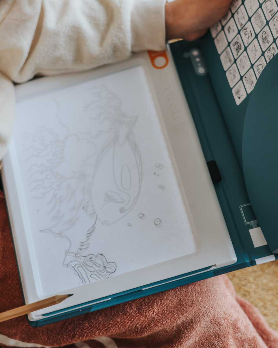Kidywolf Kidydraw Pad Tracing Tablet – 30 Drawings