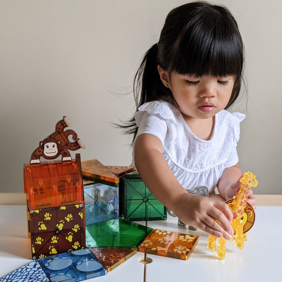 Magna-Tiles Safari Animals – 25 Pieces