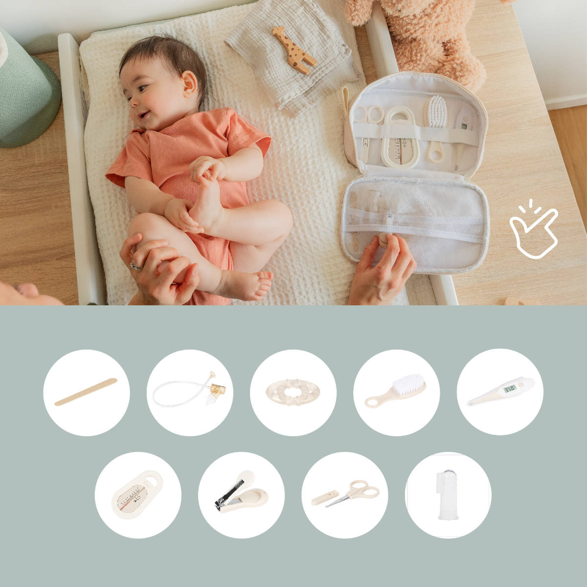 Babymoov Babypflege-Set 10-teilig