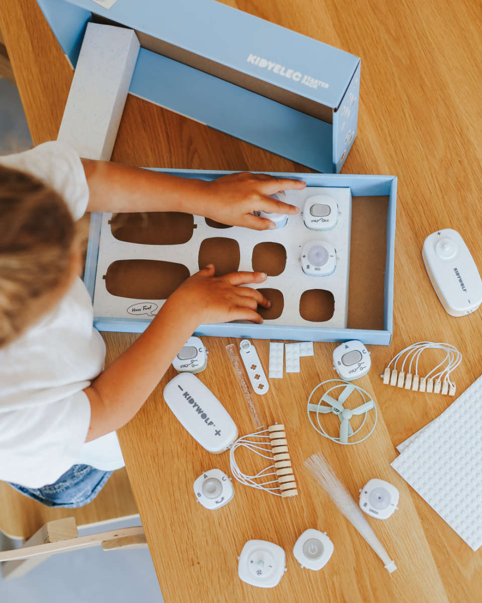 Kidywolf Kidyelec Starter Set – Elektrizität spielerisch entdecken für Kinder