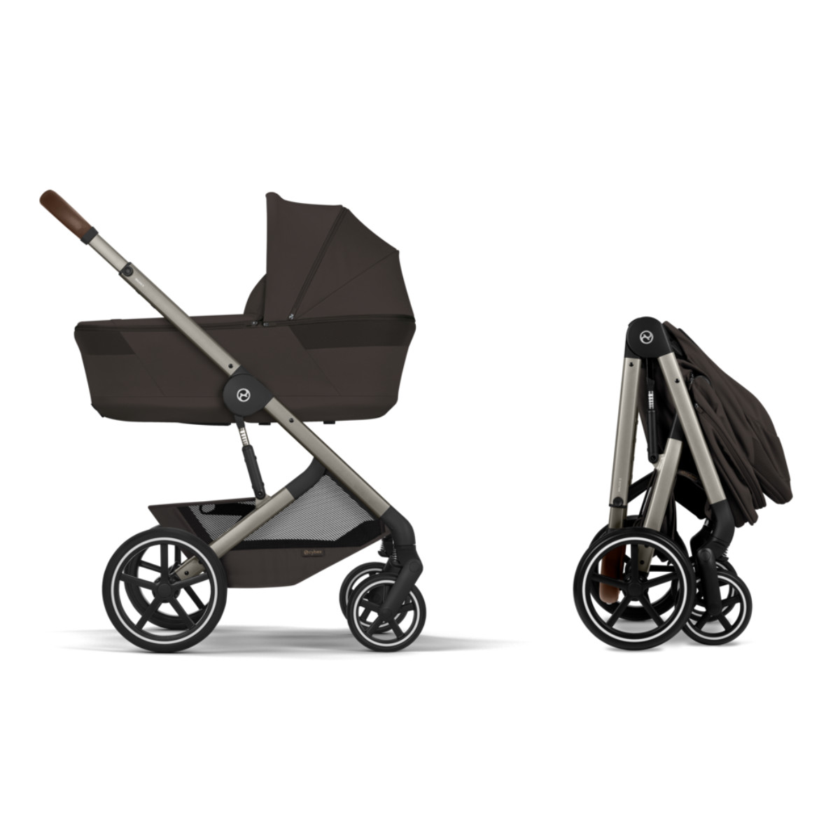 Cybex Balios S Lux 3-in-1 with Maxi-Cosi Pebble Slide Pro