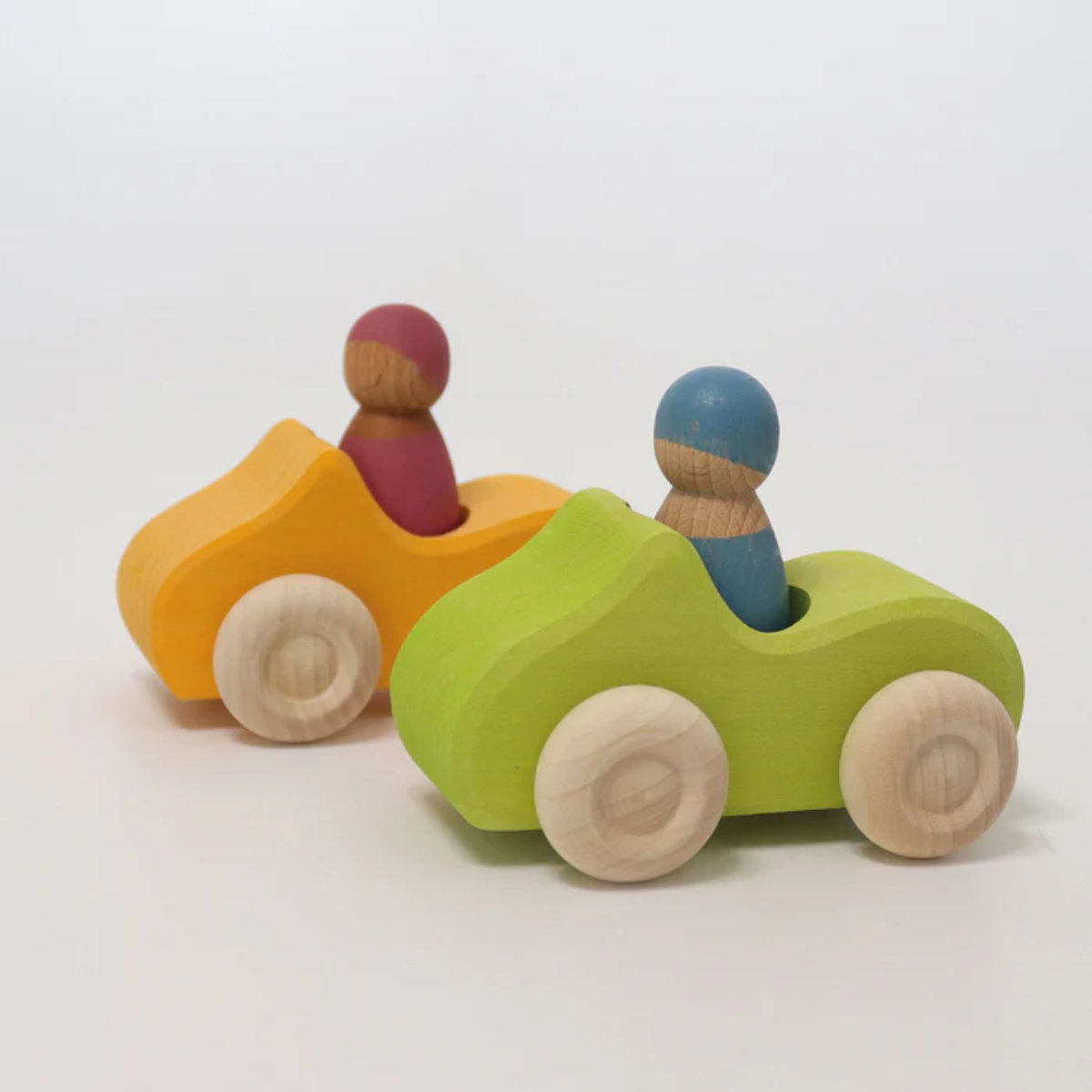 Grimm’s Holzauto Cabrio mit Figuren