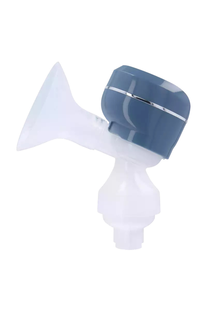 Lola & Lykke Milchbeutel-Adapter in Blau - Seitenansicht