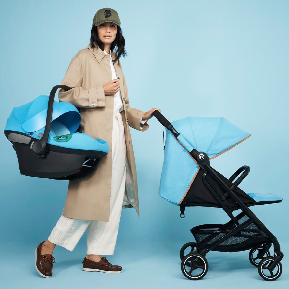 Cybex Beezy Buggy, One-Hand Strap Adjustment