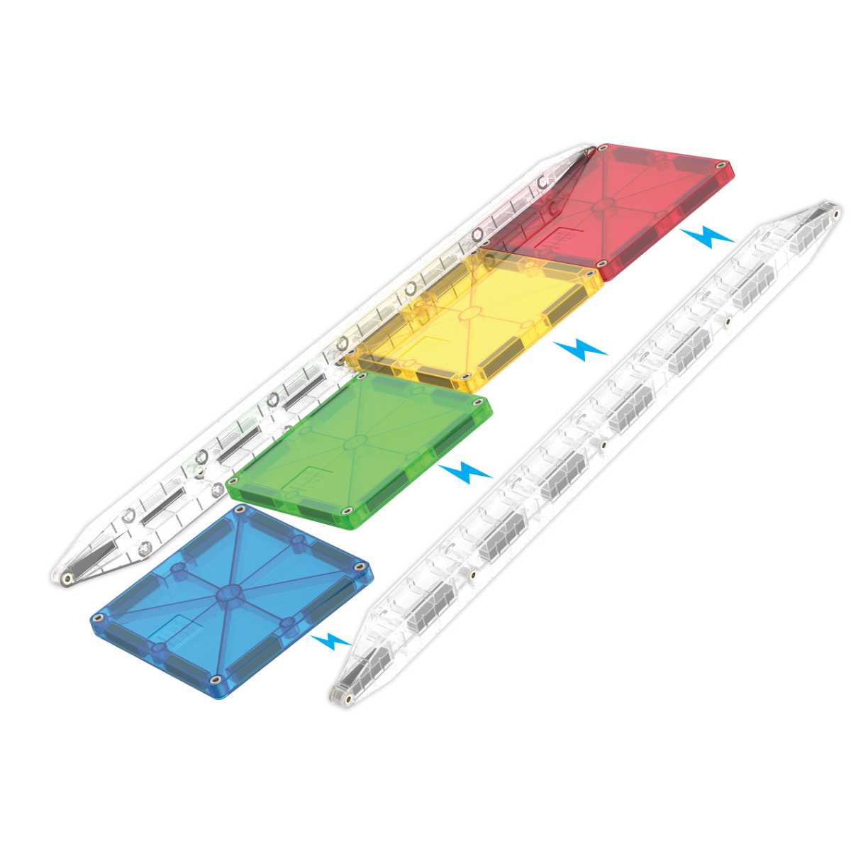 Magna-Tiles Rail Racers Expansion Set