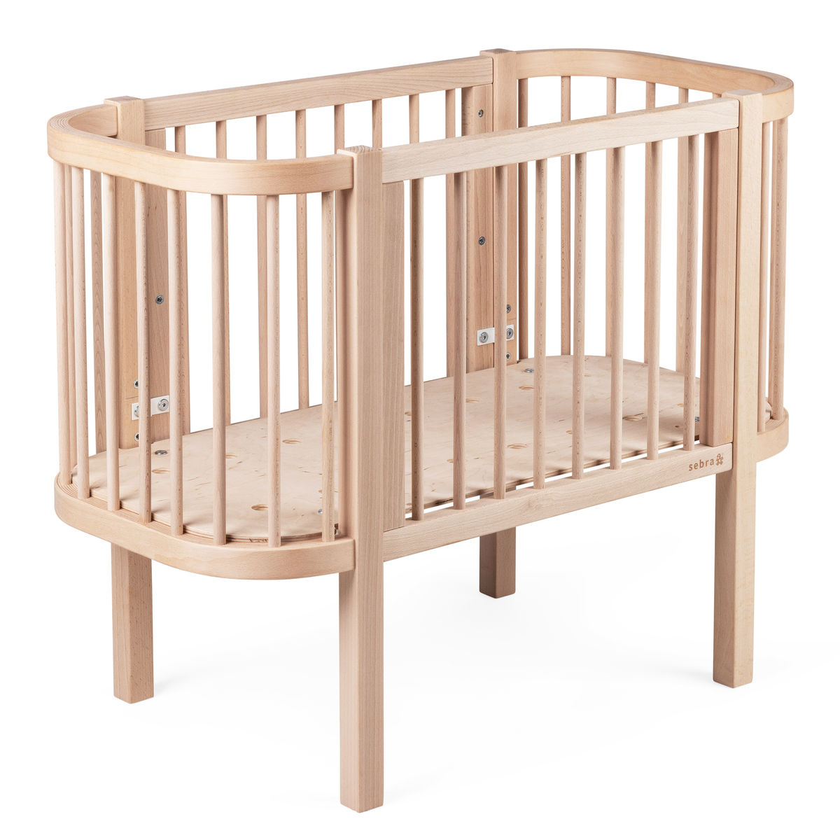 Sebra Bedside Crib made of FSC™ Wood