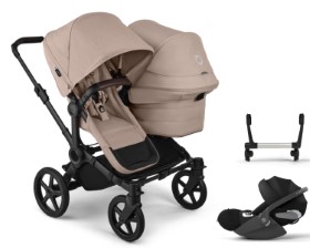 Bugaboo Kinderwagen in Beige - schräge Ansicht