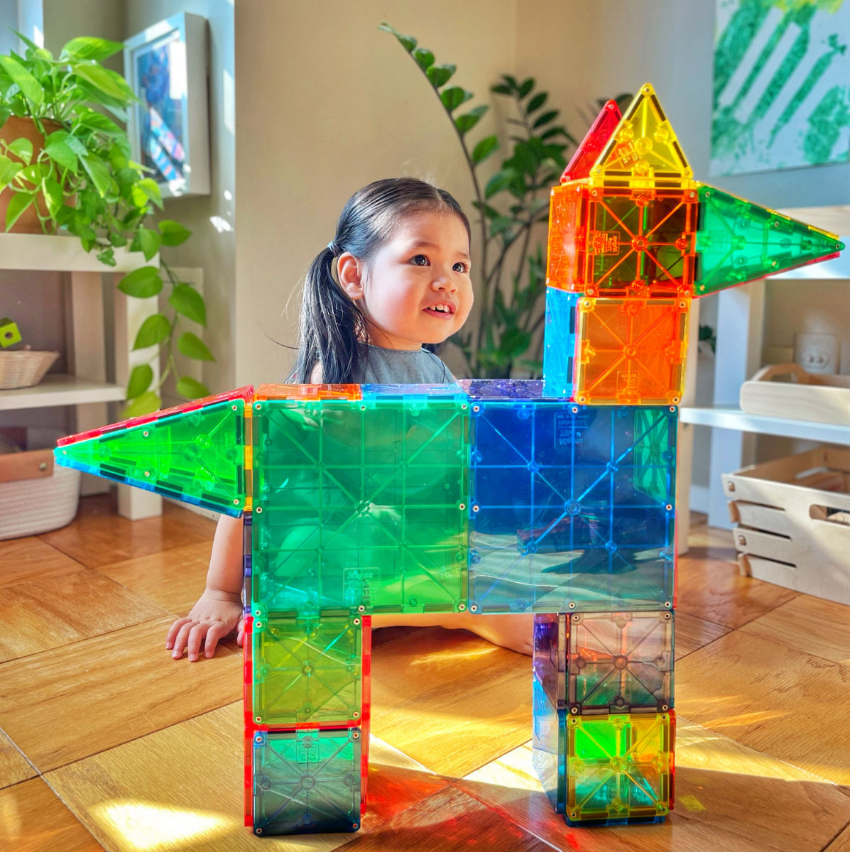 Magna-Tiles Classic - 100 Pieces