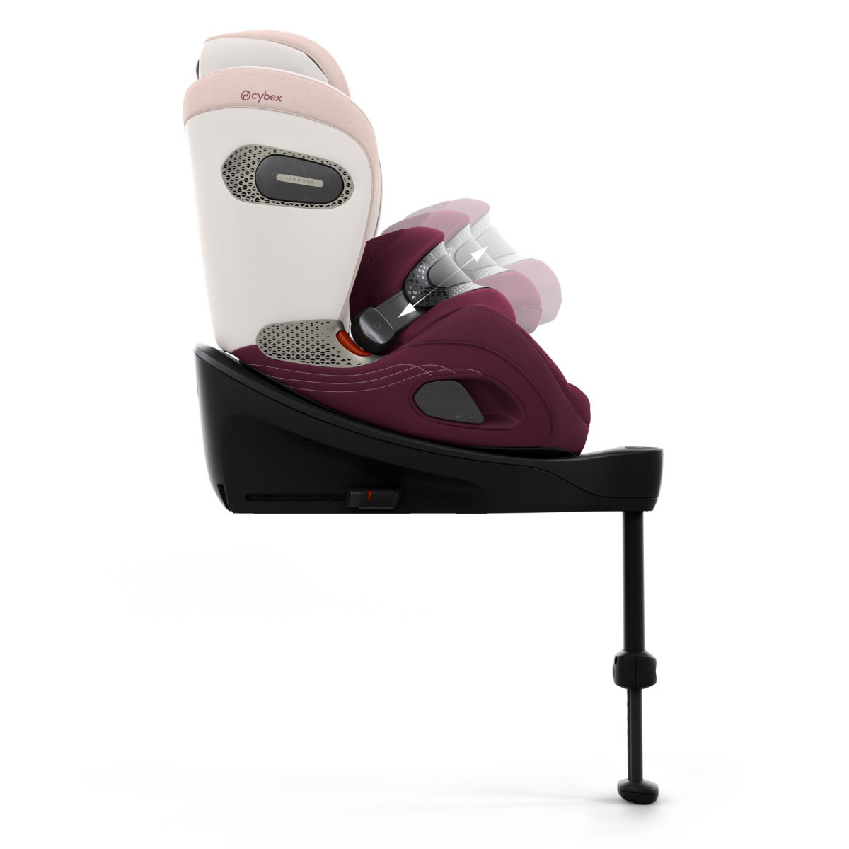 Cybex Anoris Si Airbag i-Size Car Seat (15 Months–7 Years) with Integrated ISOFIX Base