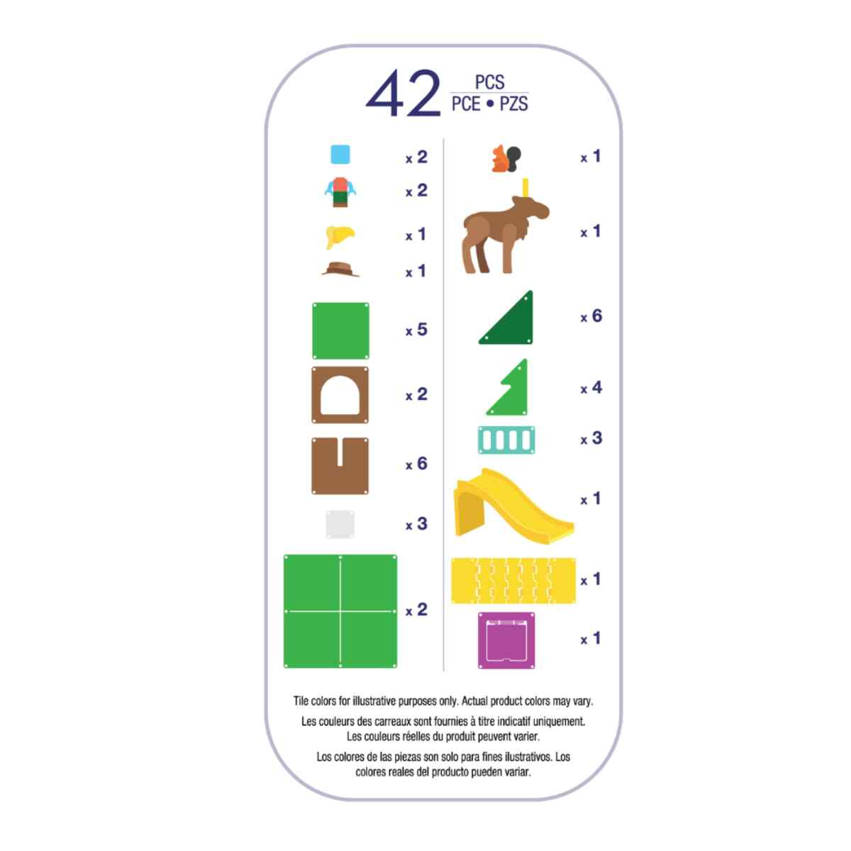 Magna-Tiles Tree Top Adventure - 42 pieces