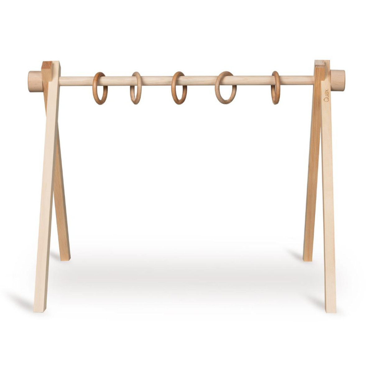 Quax Holz Spielbogen ohne Spielzeug - Natur - Vorderansicht