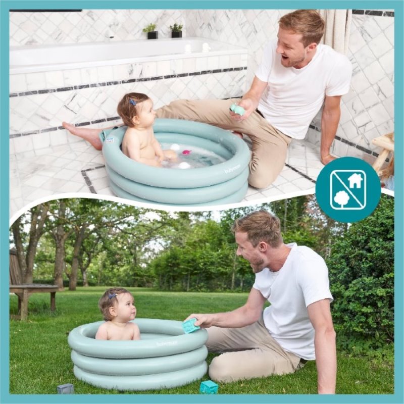 Babymoov 2-in-1 Inflatable Bathtub & Paddling Pool