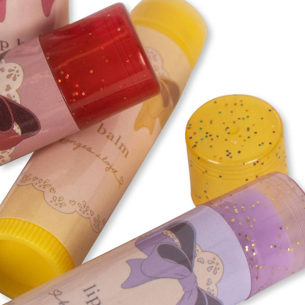 Konges Sløjd Glitter Lip Balm 5-Pack