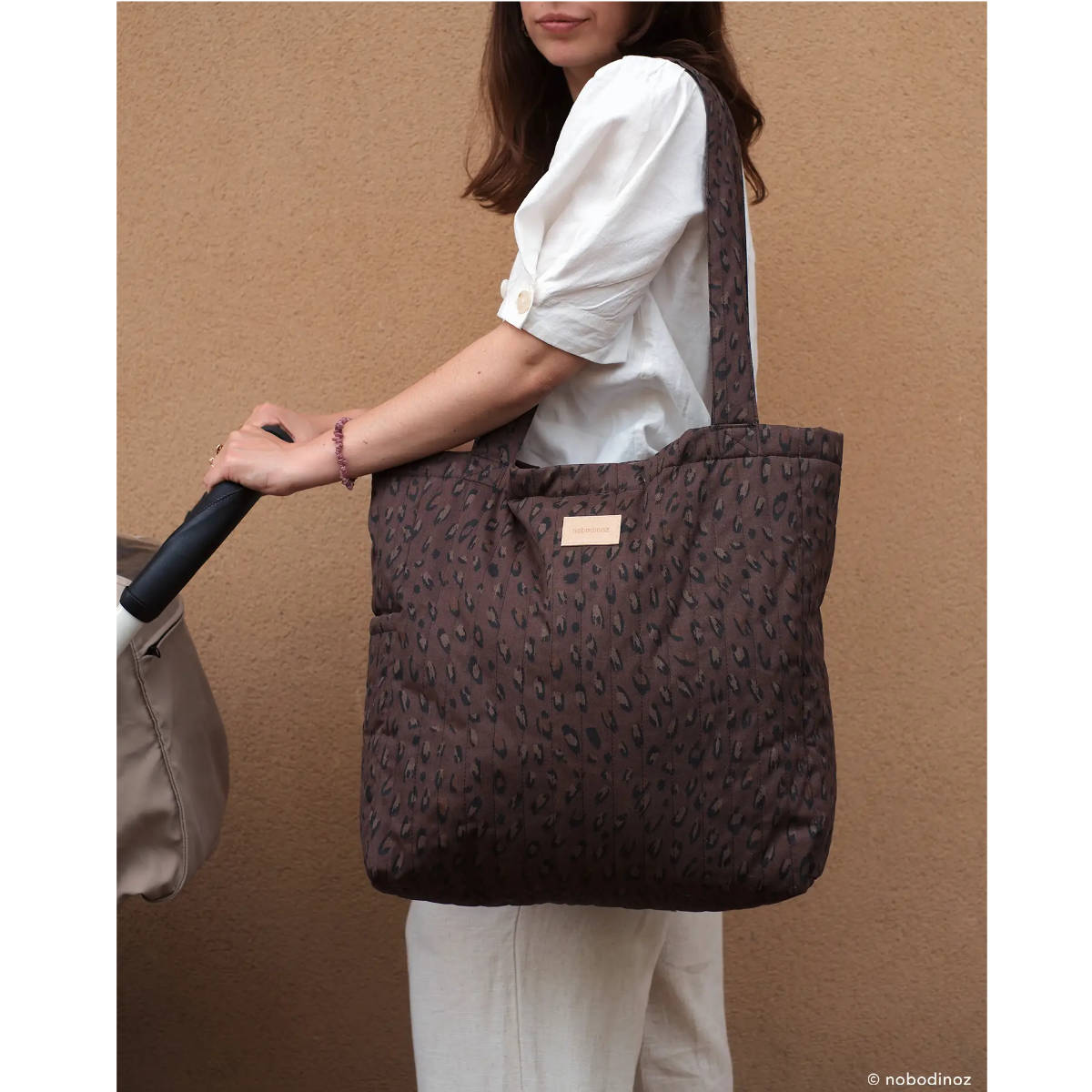 Nobodinoz HYDE PARK Tote Bag 42x37x14 cm