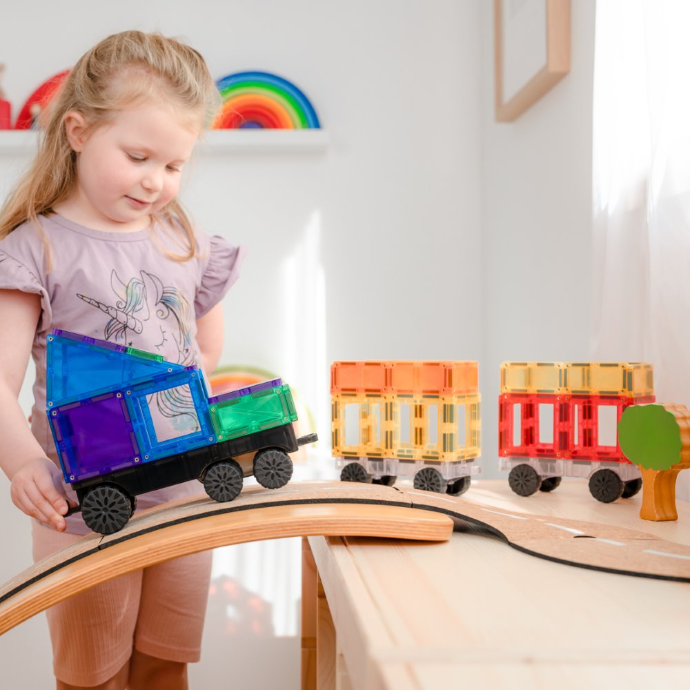 Connetix Magnetbausteine Rainbow - 50 Teile - Transport Pack