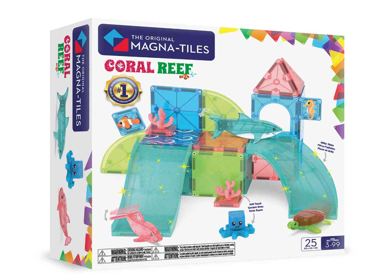 Magna-Tiles Coral Reef - 25 pieces