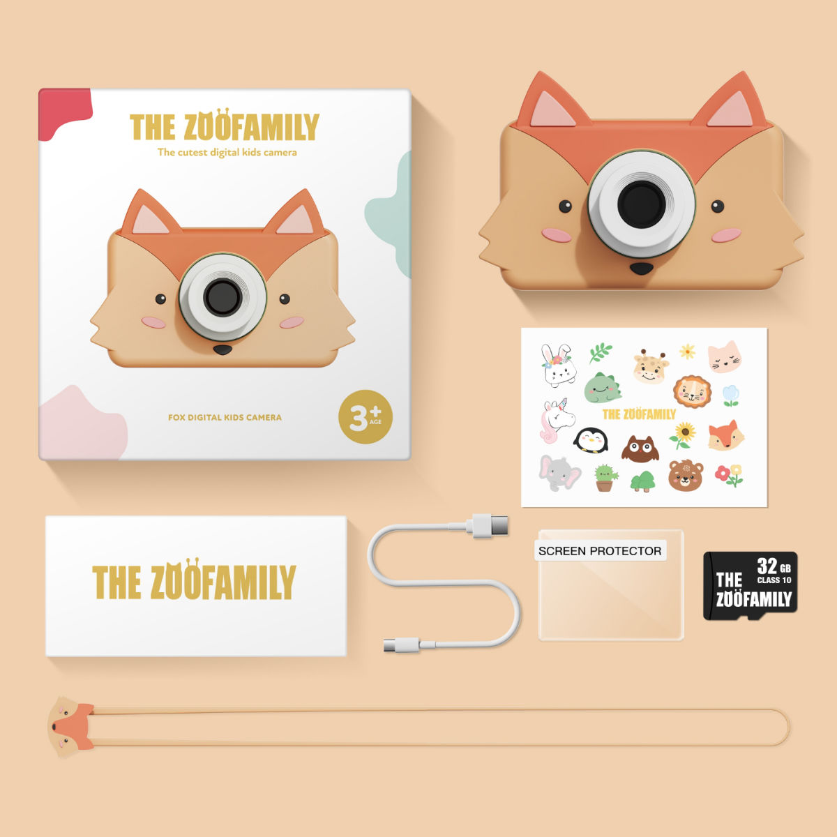 The Zoofamily Zoo Friends C1 Kids Camera