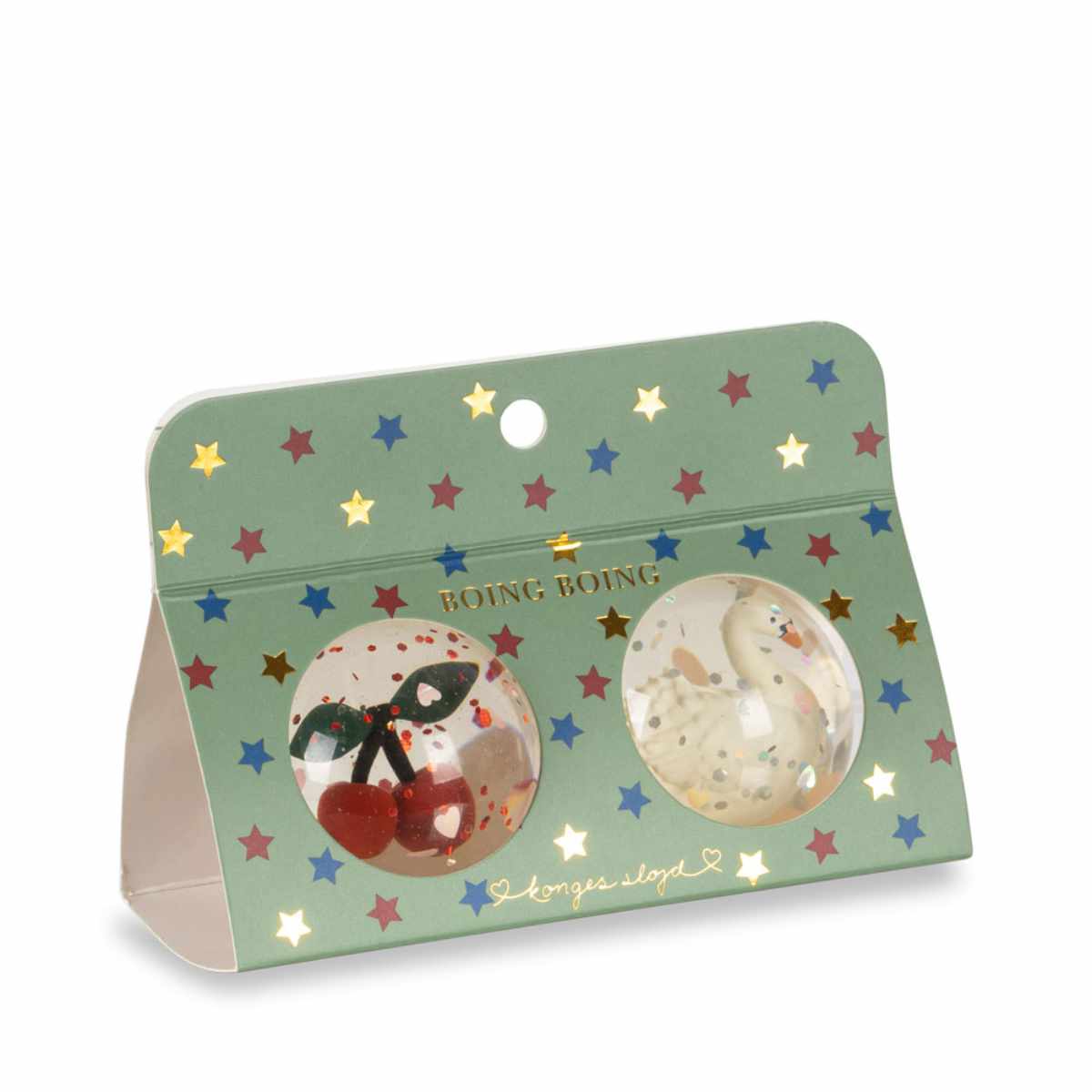 Konges Sløjd Bouncy Balls with Glitter & 3D Figures