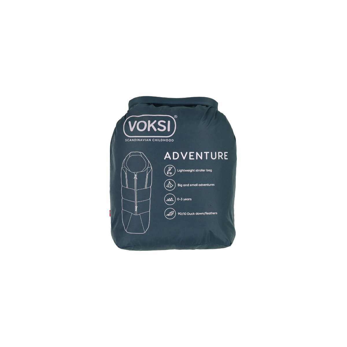 Voksi Adventure Footmuff for Stroller & Bike Trailer (0–3 Years)