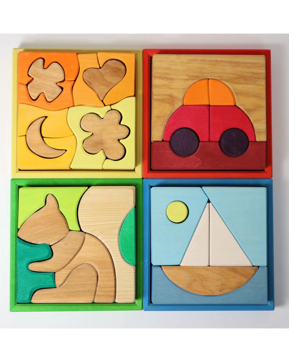 Grimm's Bauspiel aus Holz