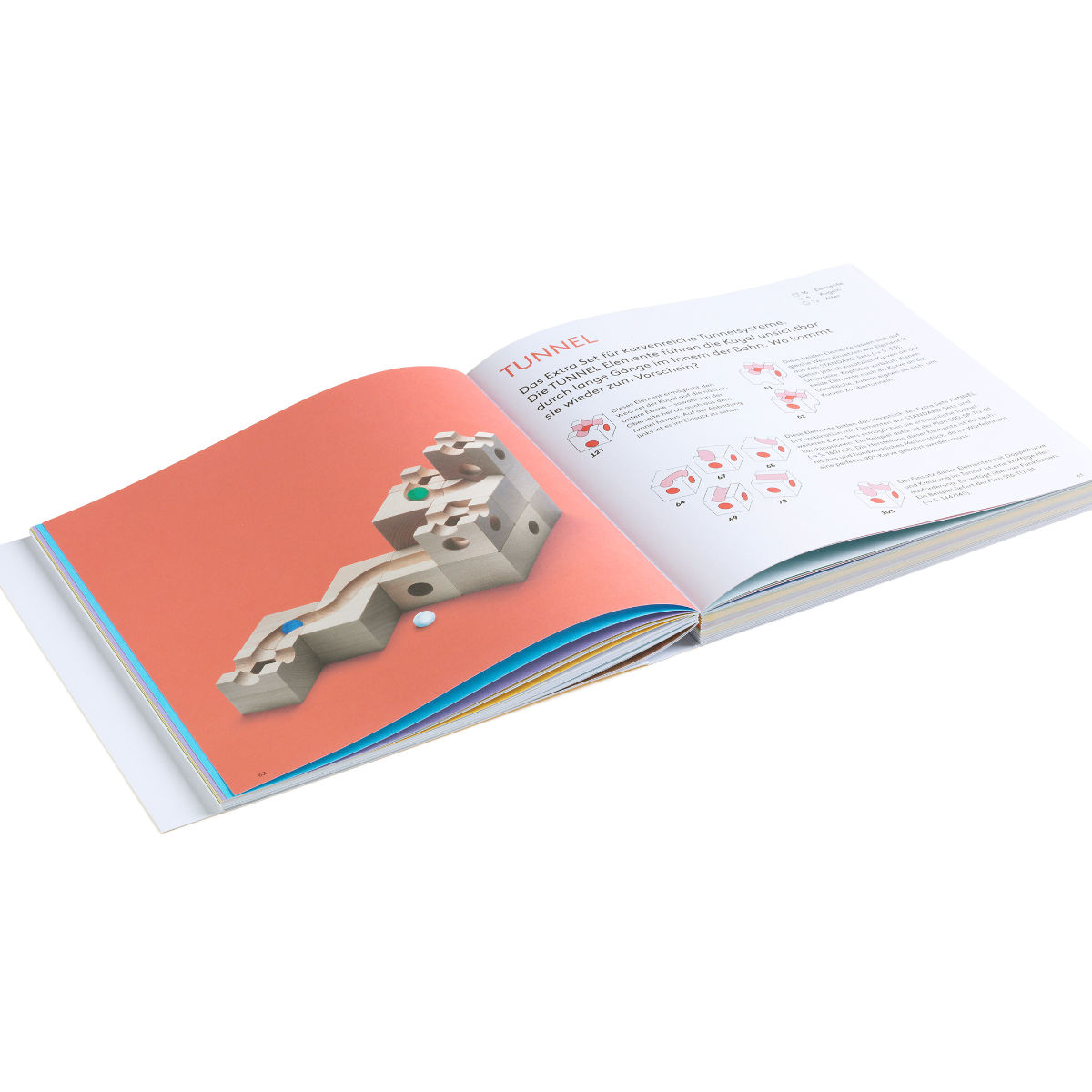 CUBORO The Book – Ideas & Instruction Guide for Marble Runs